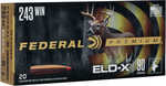 Federal Terminal Ascent 243 Winchester 90 Grain ELDX 20 Rounds